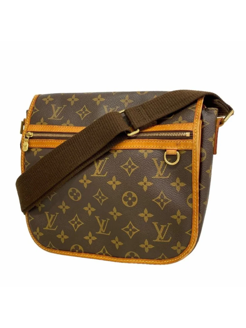 Louis Vuitton Shoulder Bag Monogram Messenger Bosfall PM Brown